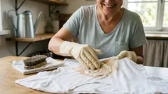 布から塗料を瞬時に除去する方法:古い汚れも溶かす、簡単で安価な2つの方法